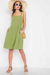 Fern Overall Shift Dress