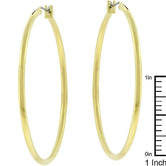 Large Golden Hoop Earrings
        	
		
        	
        	
		
        	
        	
		
        
        
        E01621O-V00